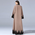 Premium polyester women Dress Women latest design embroidery abaya